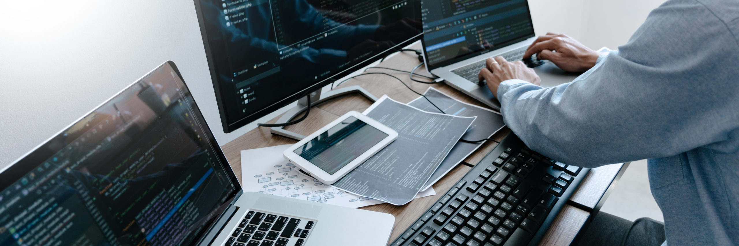 Programmer Typing Code